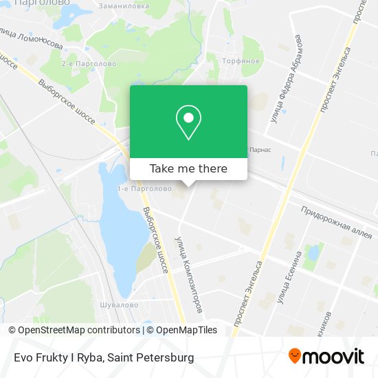 Evo Frukty I Ryba map