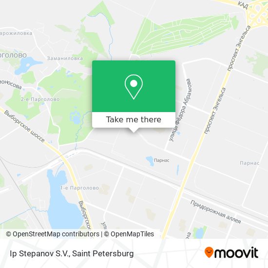 Ip Stepanov S.V. map