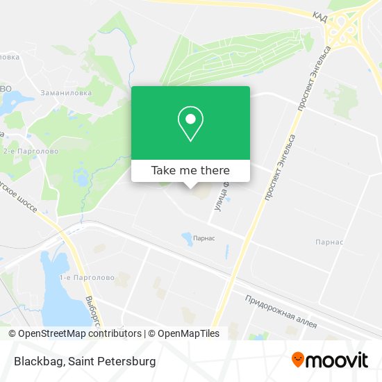 Blackbag map