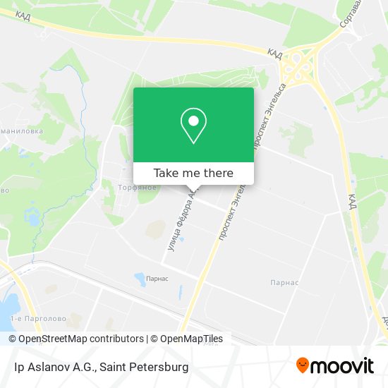 Ip Aslanov A.G. map