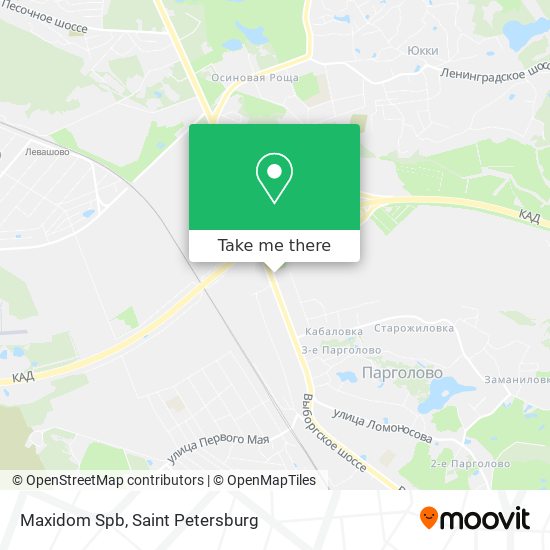 Maxidom Spb map