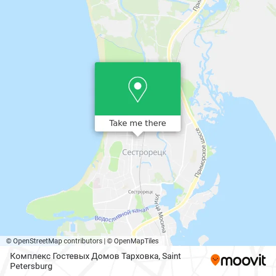 Комплекс Гостевых Домов Тарховка map