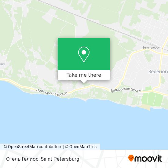 Отель Гелиос map