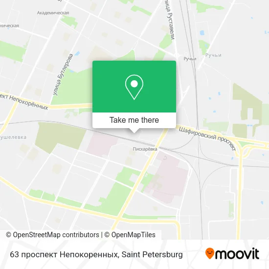 63 проспект Непокоренных map