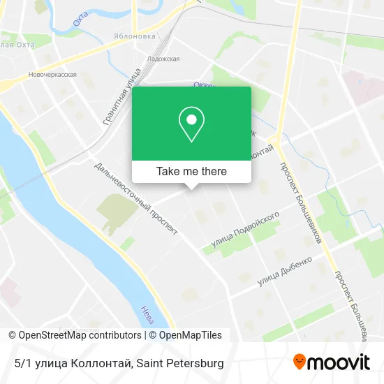 5/1 улица Коллонтай map