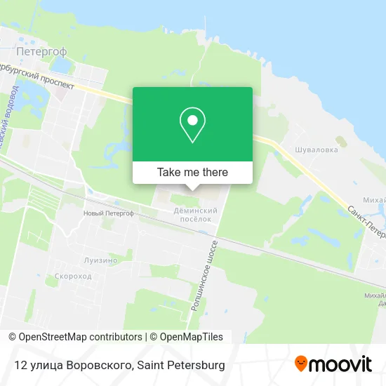 12 улица Воровского map