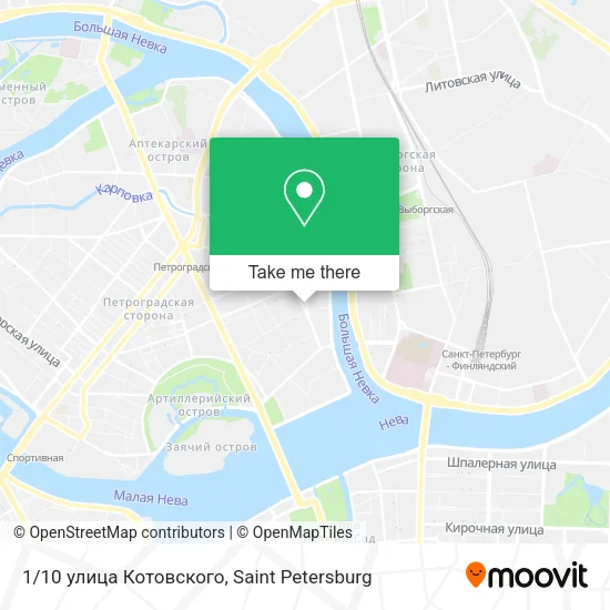 1/10 улица Котовского map