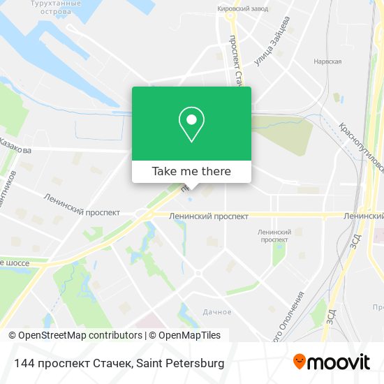 144 проспект Стачек map