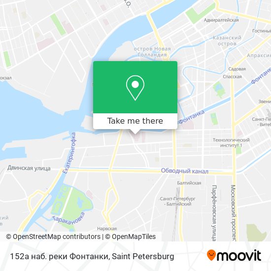 152а наб. реки Фонтанки map