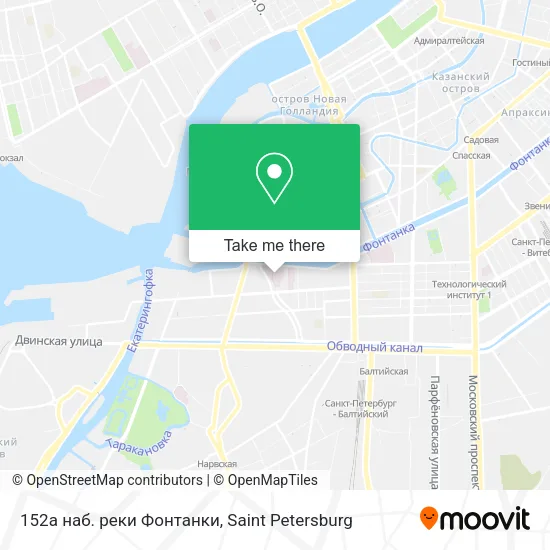 152а наб. реки Фонтанки map