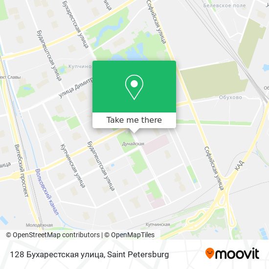 128 Бухарестская улица map