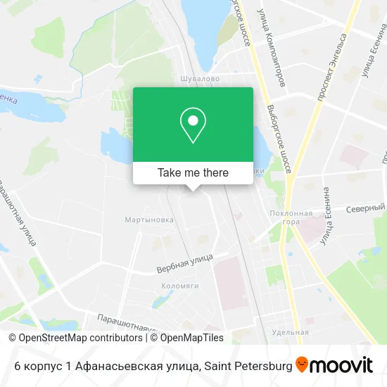 6 корпус 1 Афанасьевская улица map
