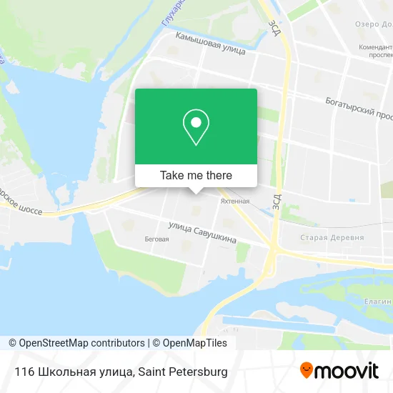 116 Школьная улица map