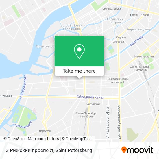 3 Рижский проспект map