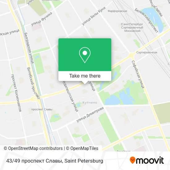 43/49 проспект Славы map