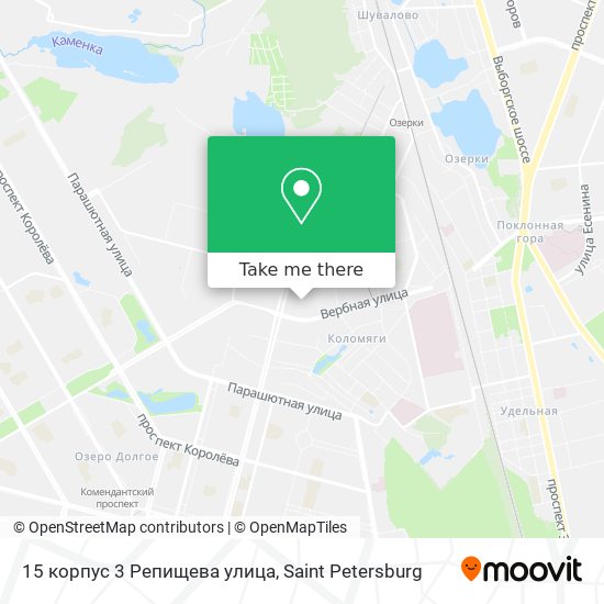 15 корпус 3 Репищева улица map