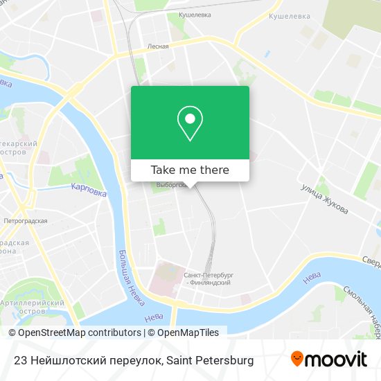 23 Нейшлотский переулок map