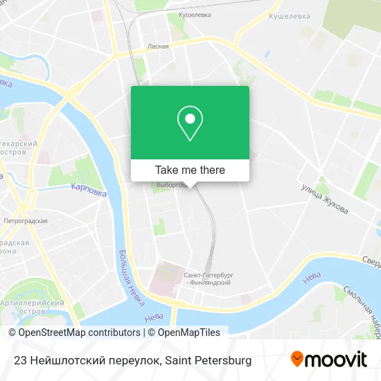 23 Нейшлотский переулок map