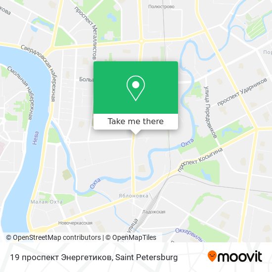 19 проспект Энергетиков map