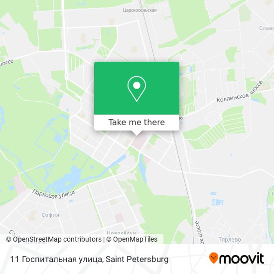 11 Госпитальная улица map