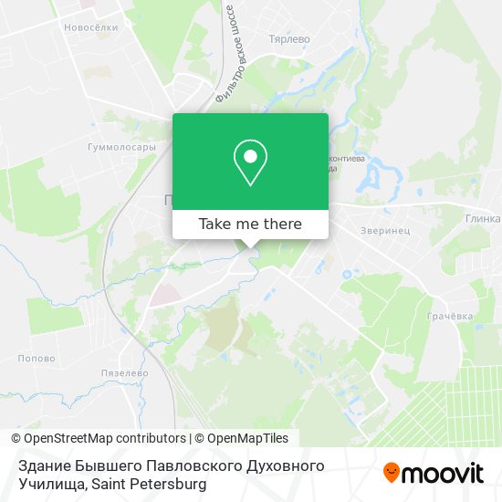 Здание Бывшего Павловского Духовного Училища map