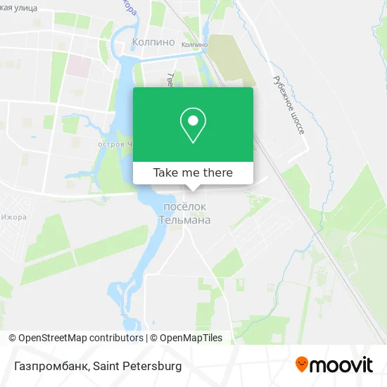 Газпромбанк map