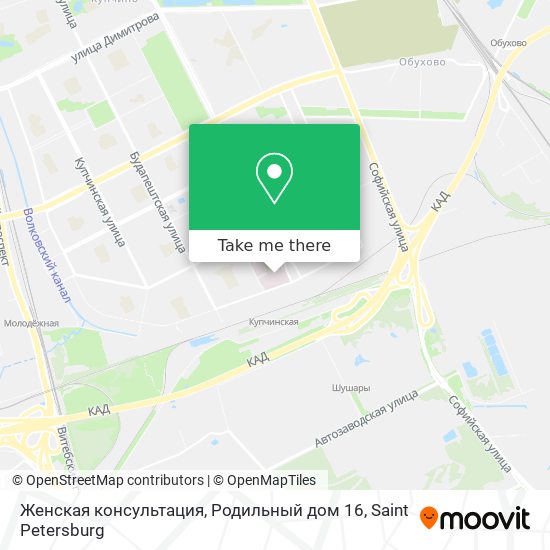 Женская консультация, Родильный дом 16 map