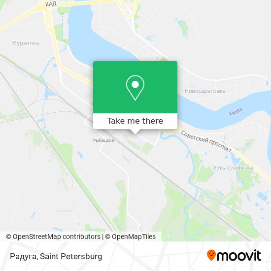 Радуга map