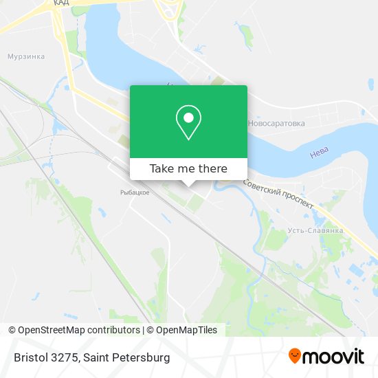 Bristol 3275 map