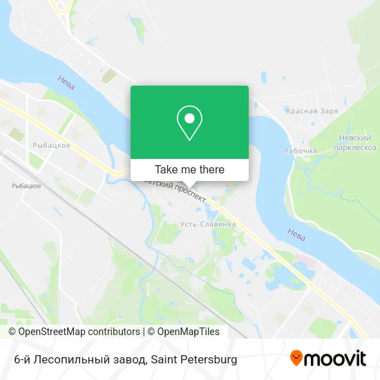 6-й Лесопильный завод map