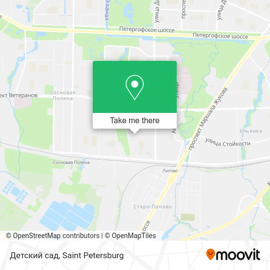 Детский сад map