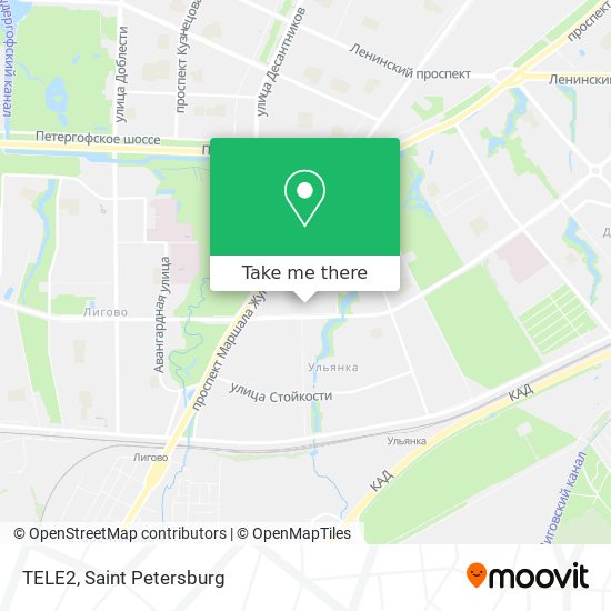 TELE2 map