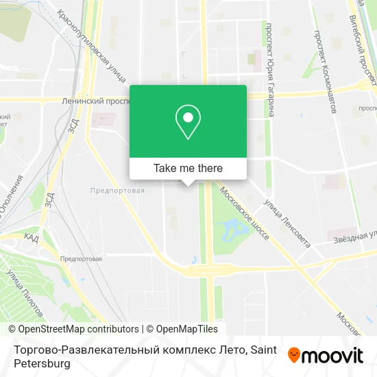 Торгово-Развлекательный комплекс Лето map
