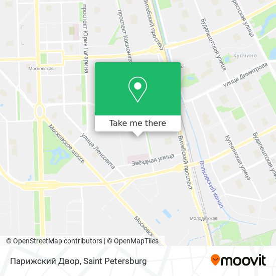 Парижский Двор map