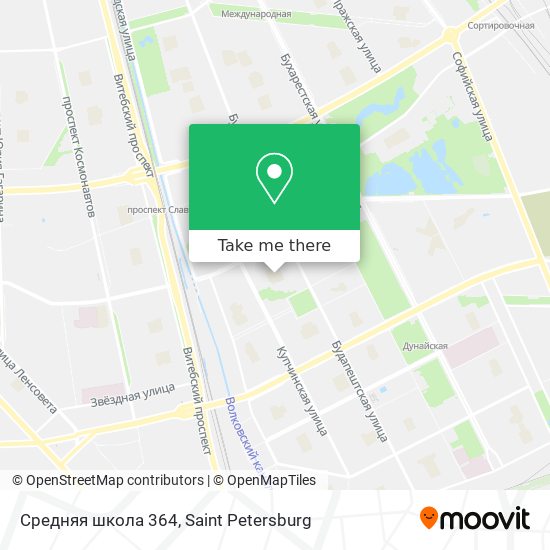 Средняя школа 364 map