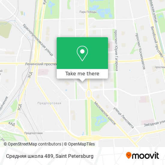 Средняя школа 489 map