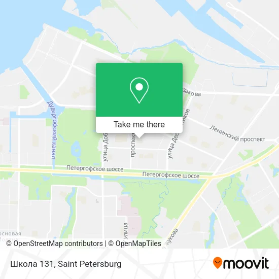Школа 131 map
