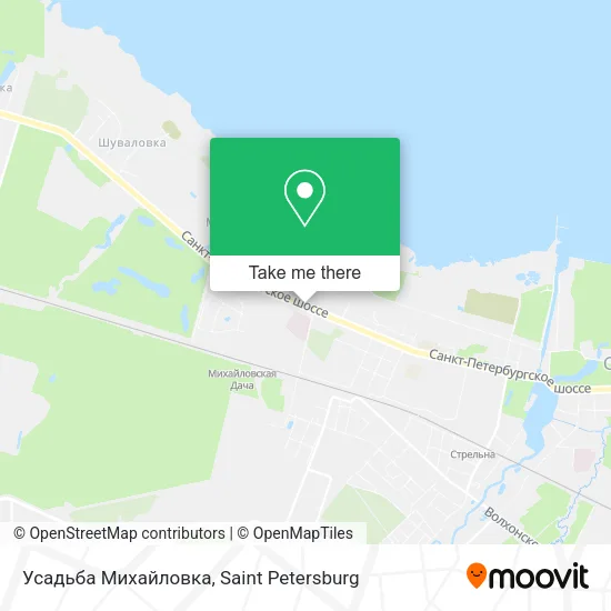 Усадьба Михайловка map