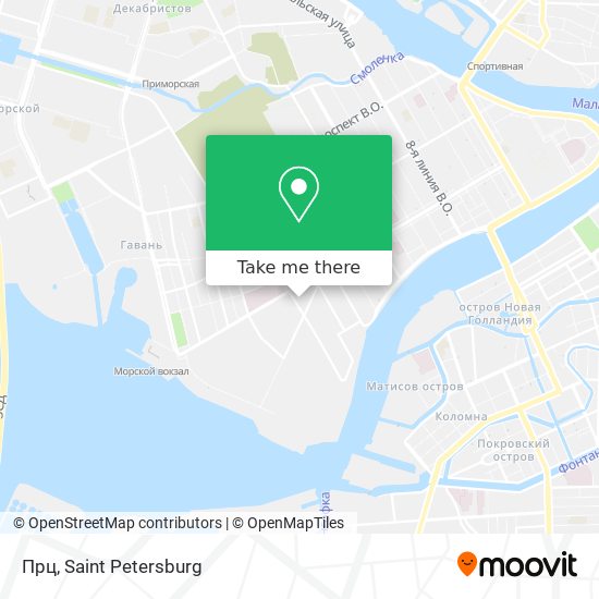 Прц map