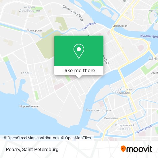 Реалъ map