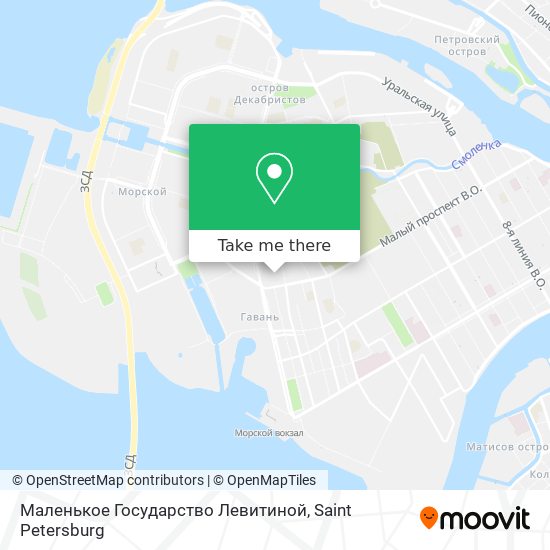 Маленькое Государство Левитиной map