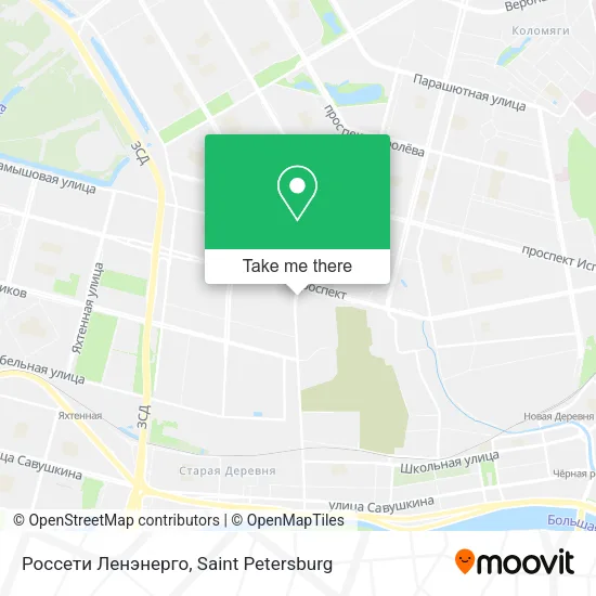 Россети Ленэнерго map