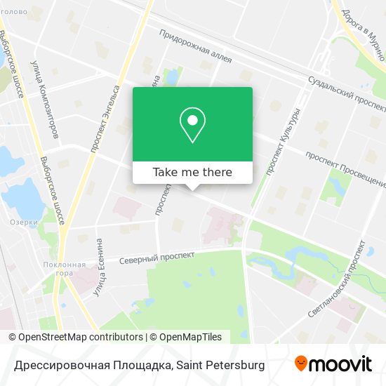 Дрессировочная Площадка map