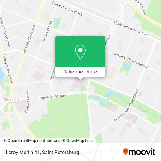 Leroy Merlin 41 map