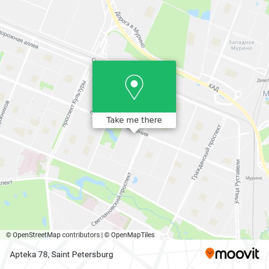 Apteka 78 map