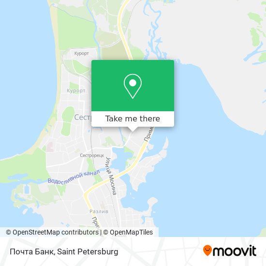 Почта Банк map