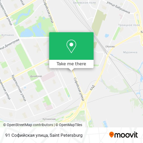 91 Софийская улица map