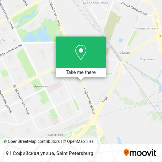 91 Софийская улица map