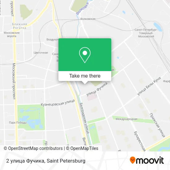 2 улица Фучика map