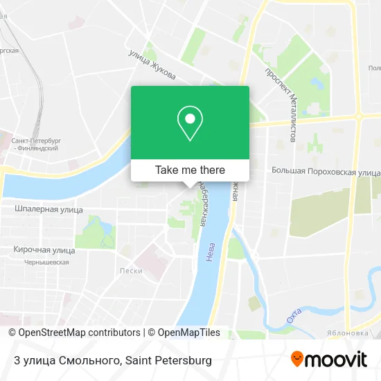 3 улица Смольного map
